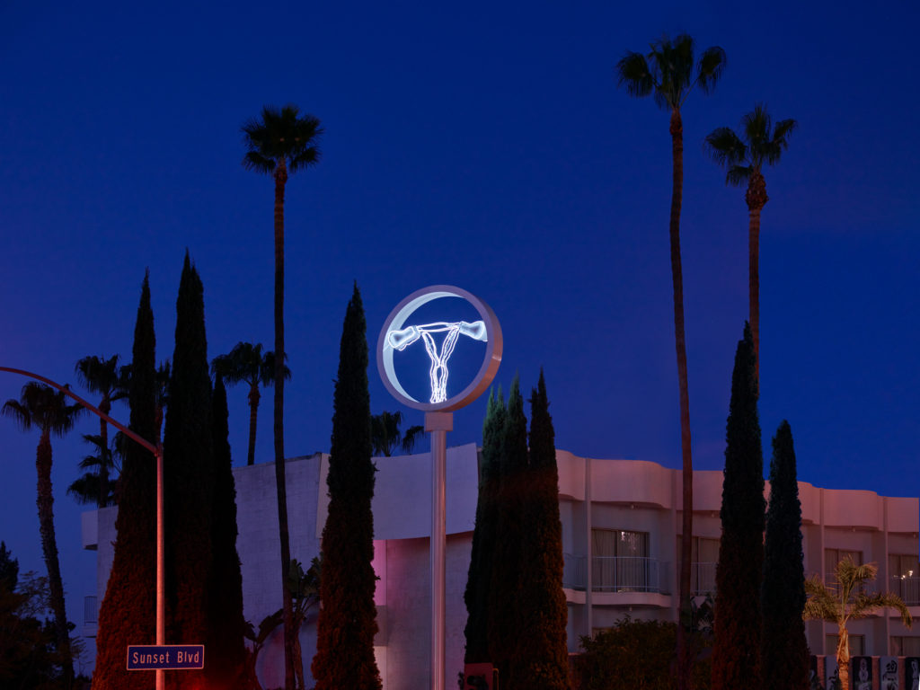 CHAMP Over the Standard Hotel on Sunset Boulevard