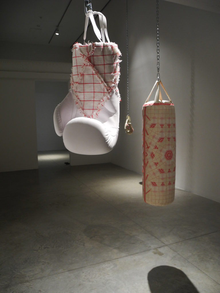 Zoe Buckman Heavy Rag Feminist Art Punching Bag